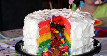 Torta-arcobaleno