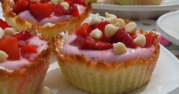 Tartellette al Cocco e ganache di fragole by Simo’s Cooking Tartellette