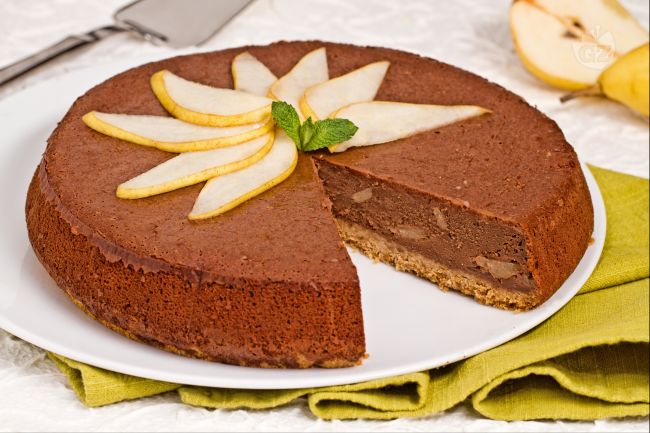 Cheesecake-al-Cioccolato-e-Mele