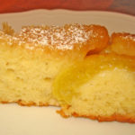 Torta alle pesche